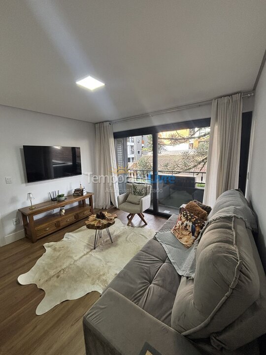 Apartamento para alquiler de vacaciones em Canela (Centro)