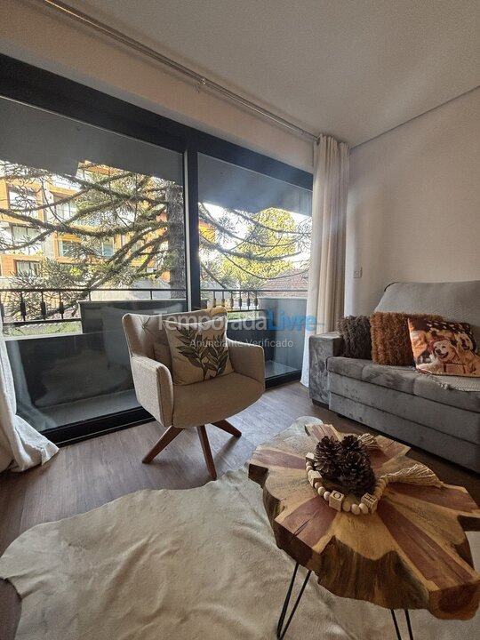 Apartamento para alquiler de vacaciones em Canela (Centro)