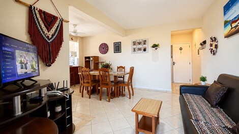 Apartamento con vista al mar en alquiler en Bombinhas 01 suite (LA0009)