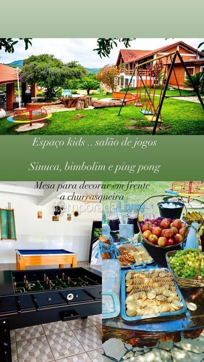 Granja para alquiler de vacaciones em Araçariguama (Chácara dora)