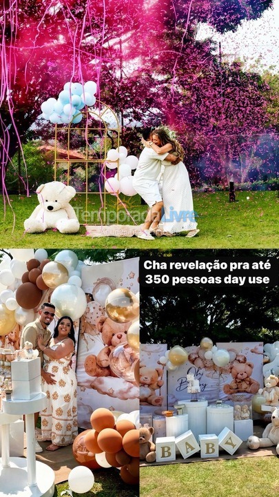 Granja para alquiler de vacaciones em Araçariguama (Chácara dora)
