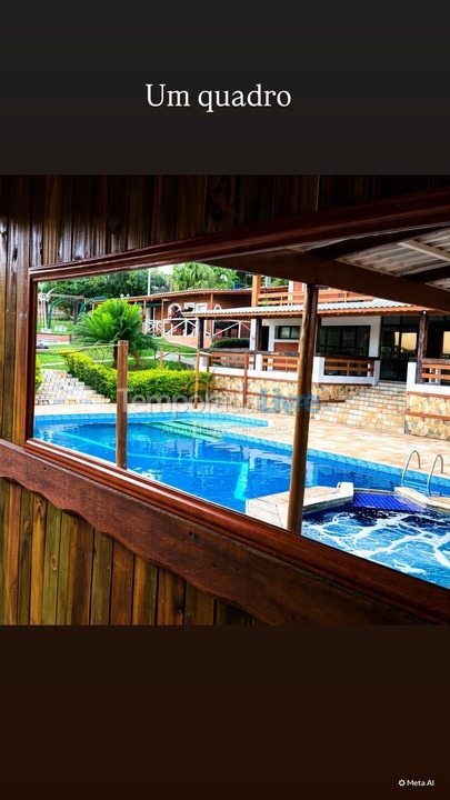 Granja para alquiler de vacaciones em Araçariguama (Chácara dora)