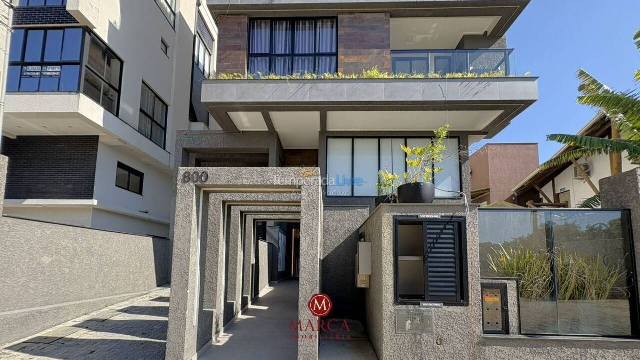 Apartment for vacation rental in Bombinhas (Mariscal)