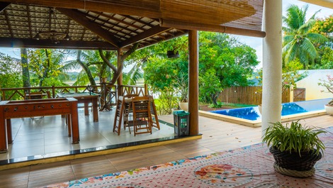 Espectacular casa en el condominio Paraíso - Guarajuba