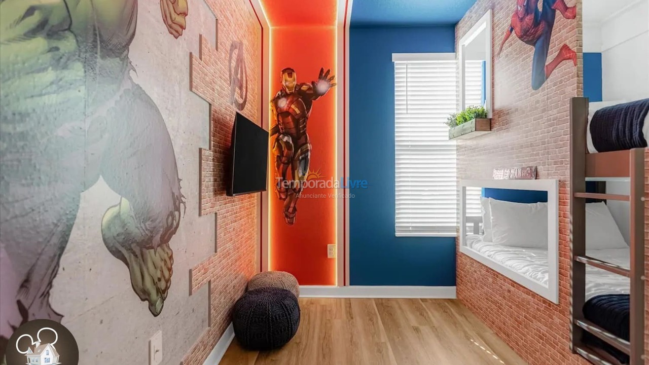 Casa para aluguel de temporada em Orlando (Kissimmee)