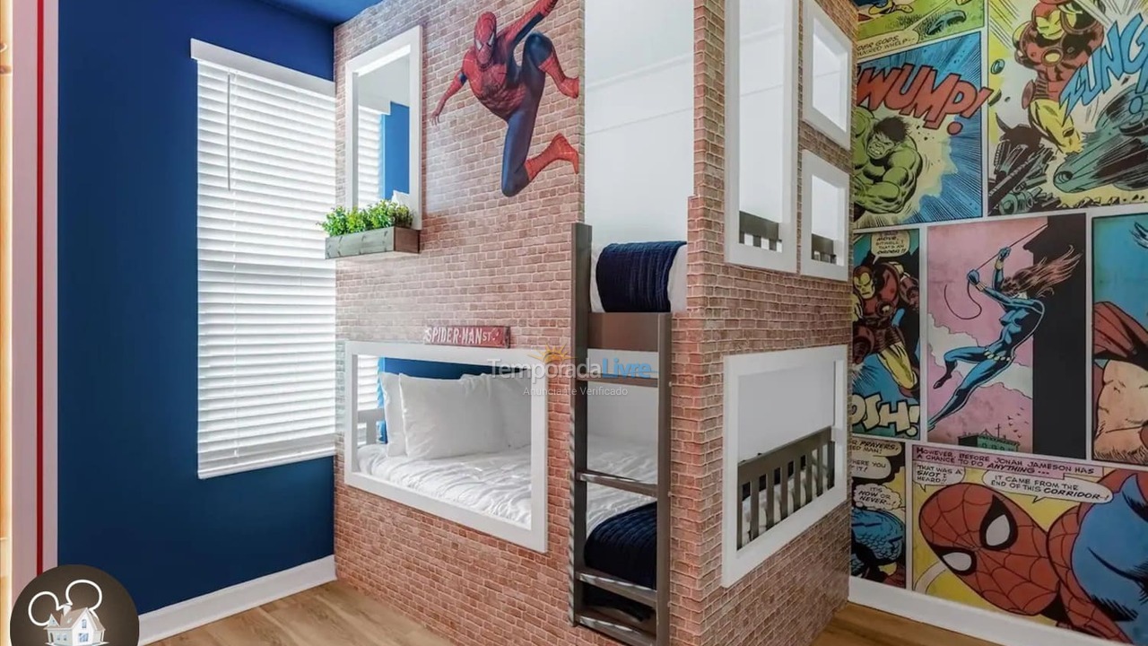 Casa para aluguel de temporada em Orlando (Kissimmee)
