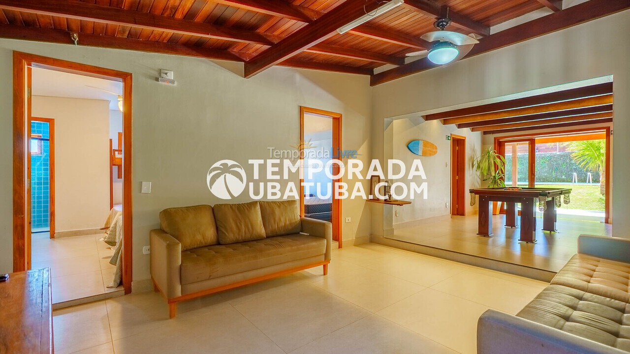 Casa para aluguel de temporada em Ubatuba (Praia Grande)