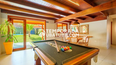 Casa de CINEMA 8 quartos ha 100m da Praia Grande Ubatuba 1299703-1510