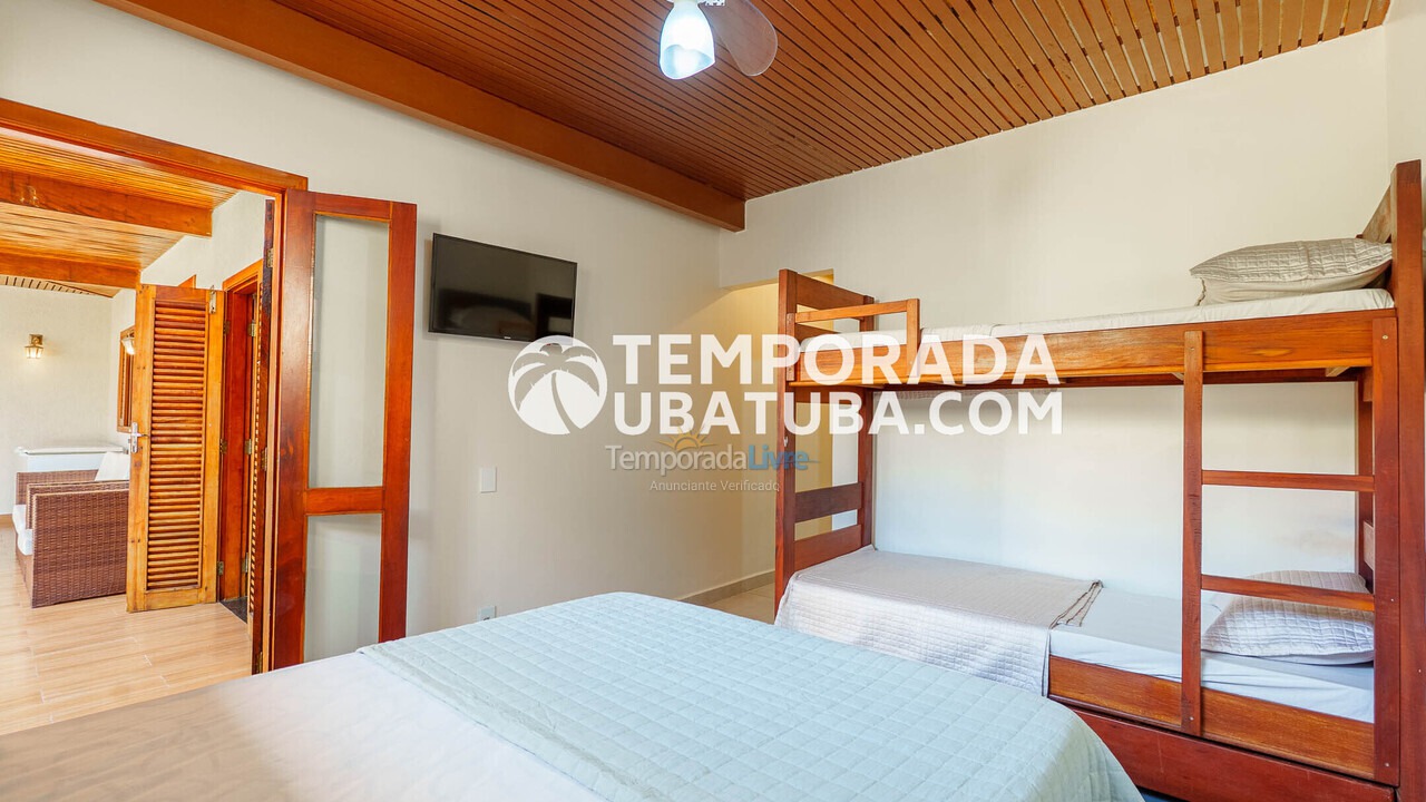House for vacation rental in Ubatuba (Praia Grande)