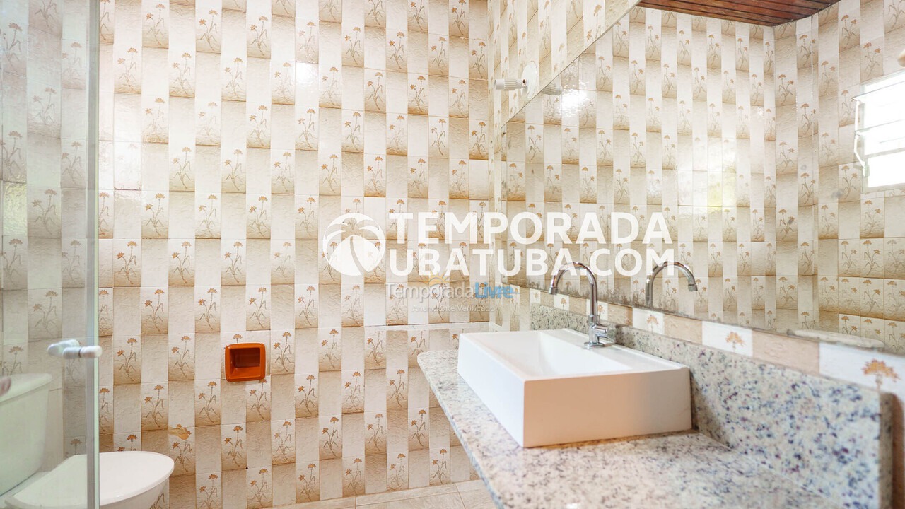 House for vacation rental in Ubatuba (Praia Grande)