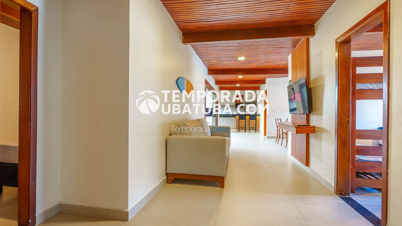 House for vacation rental in Ubatuba (Praia Grande)