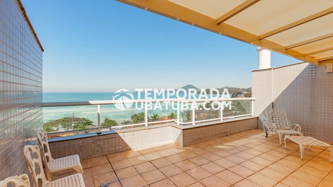 Ático con vista frontal para 12 personas - Praia Grande Ubatuba 1299703-1510