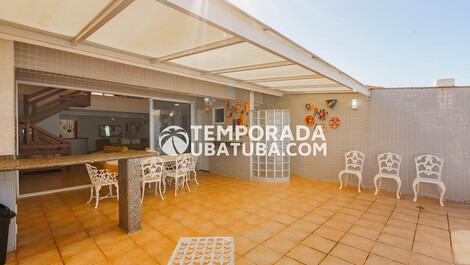 Ático con vista frontal para 12 personas - Praia Grande Ubatuba 1299703-1510