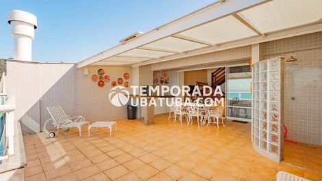 Ático con vista frontal para 12 personas - Praia Grande Ubatuba 1299703-1510