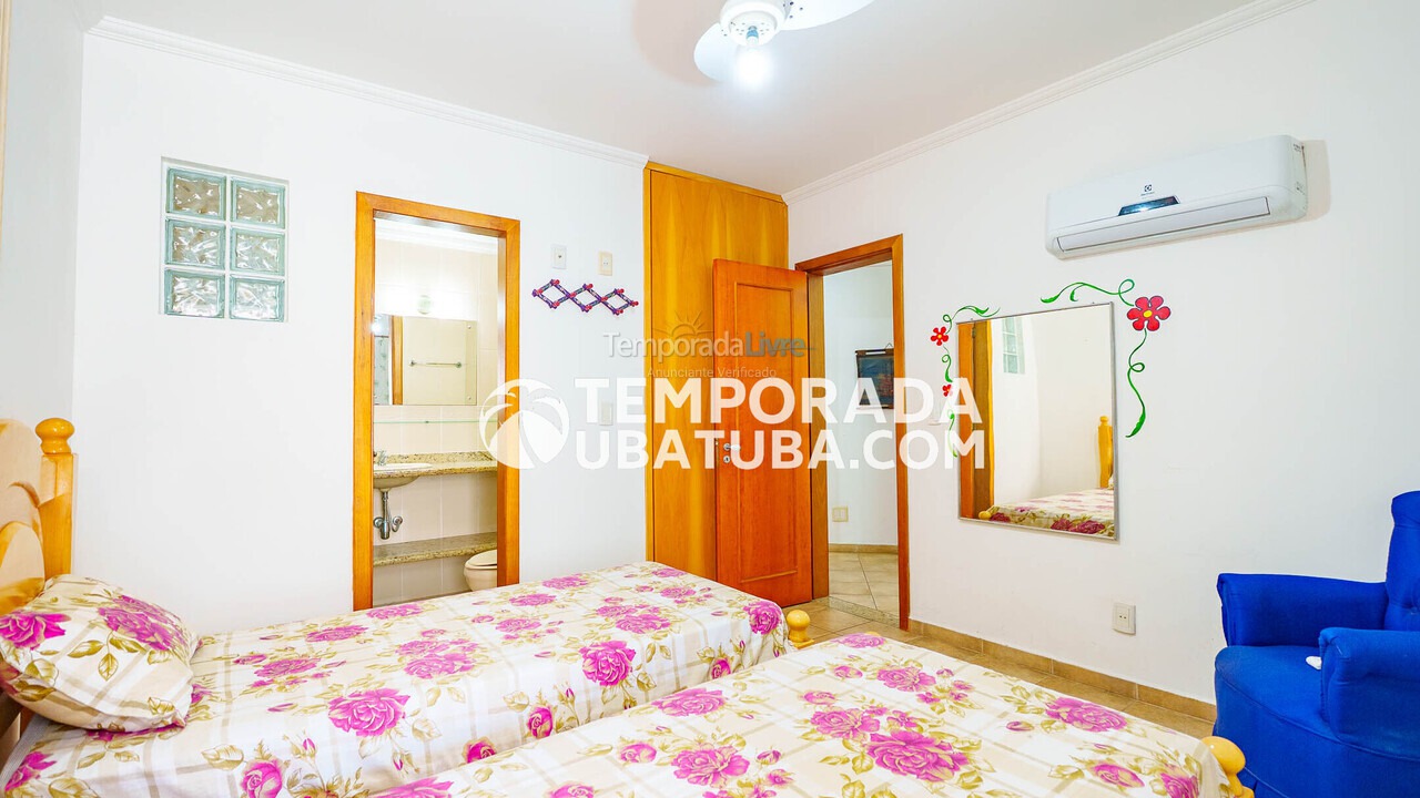Apartamento para alquiler de vacaciones em Ubatuba (Praia Grande)