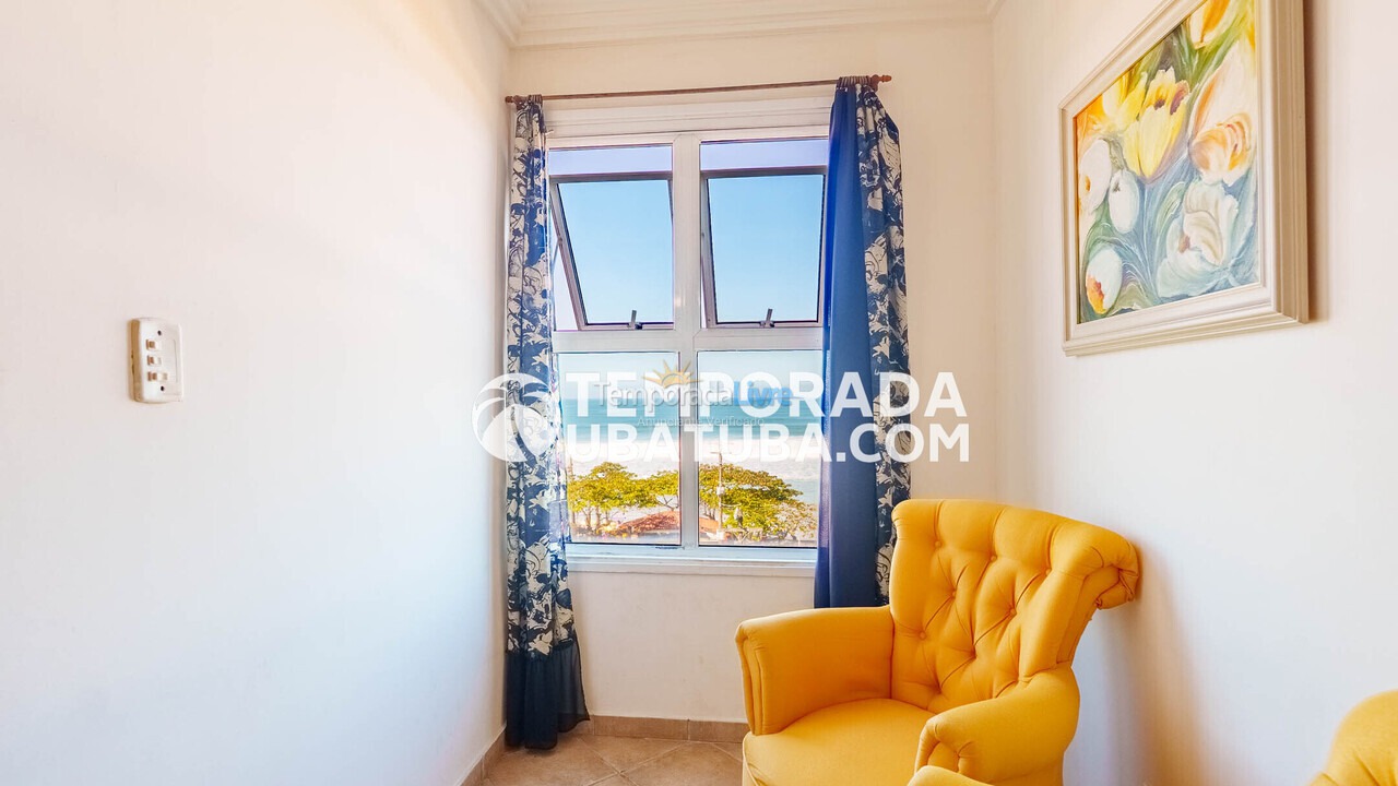 Apartamento para alquiler de vacaciones em Ubatuba (Praia Grande)
