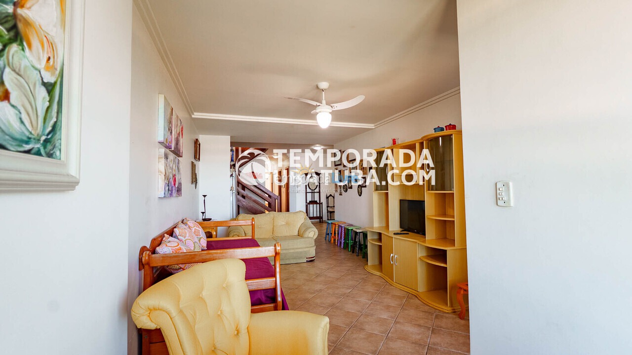 Apartamento para alquiler de vacaciones em Ubatuba (Praia Grande)
