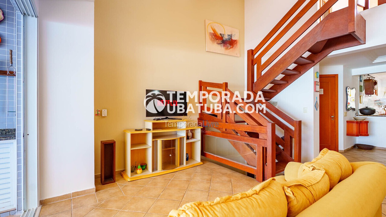 Apartamento para alquiler de vacaciones em Ubatuba (Praia Grande)