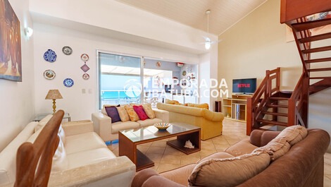 Ático con vista frontal para 12 personas - Praia Grande Ubatuba 1299703-1510