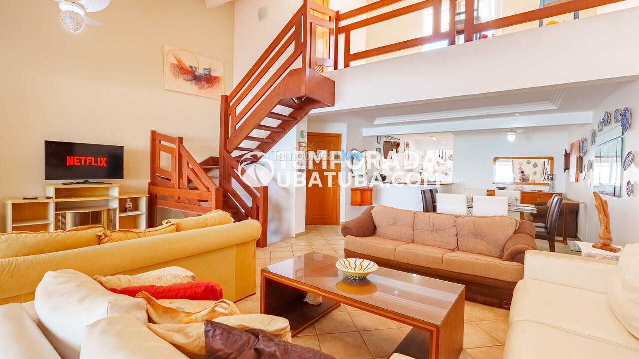 Apartamento para alquiler de vacaciones em Ubatuba (Praia Grande)