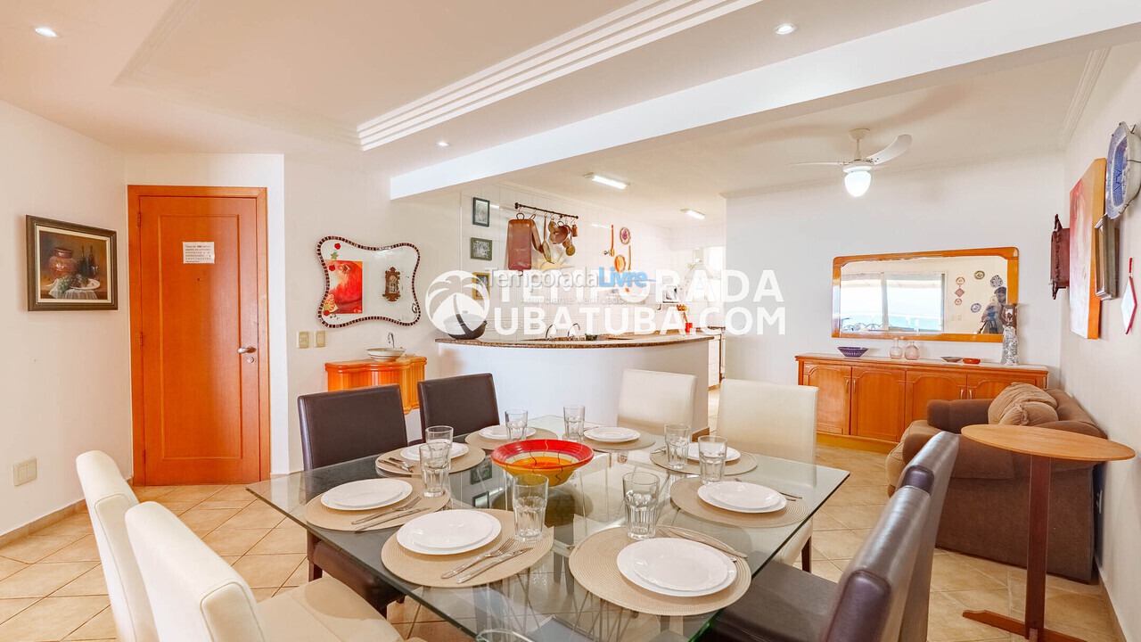 Apartamento para alquiler de vacaciones em Ubatuba (Praia Grande)