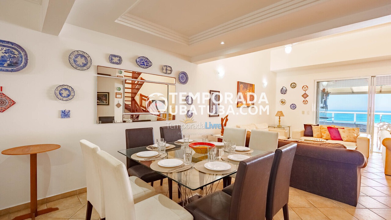 Apartamento para alquiler de vacaciones em Ubatuba (Praia Grande)