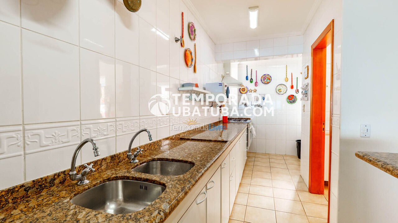 Apartamento para alquiler de vacaciones em Ubatuba (Praia Grande)