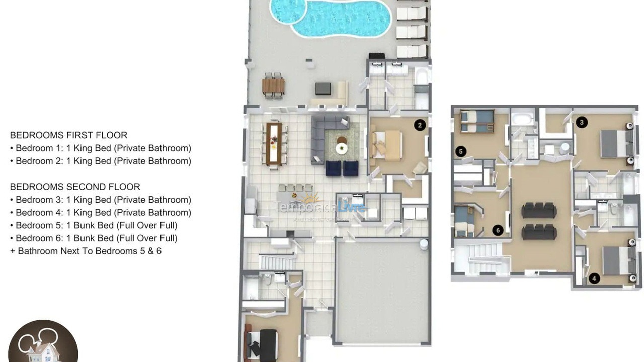 Casa para alquiler de vacaciones em Orlando (Davenport)