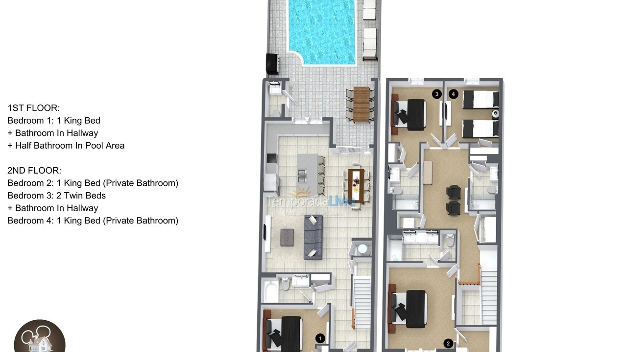 House for vacation rental in Orlando (Kissimmee)