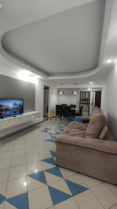 Apartamento para aluguel de temporada em Vila Velha (Praia de Itaparica)