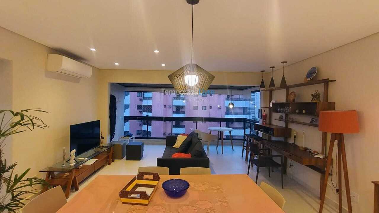Apartamento para aluguel de temporada em Bertioga (Riviera de São Lourenço)