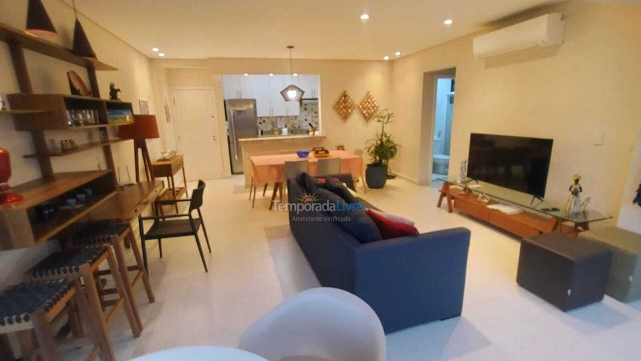 Apartamento para aluguel de temporada em Bertioga (Riviera de São Lourenço)