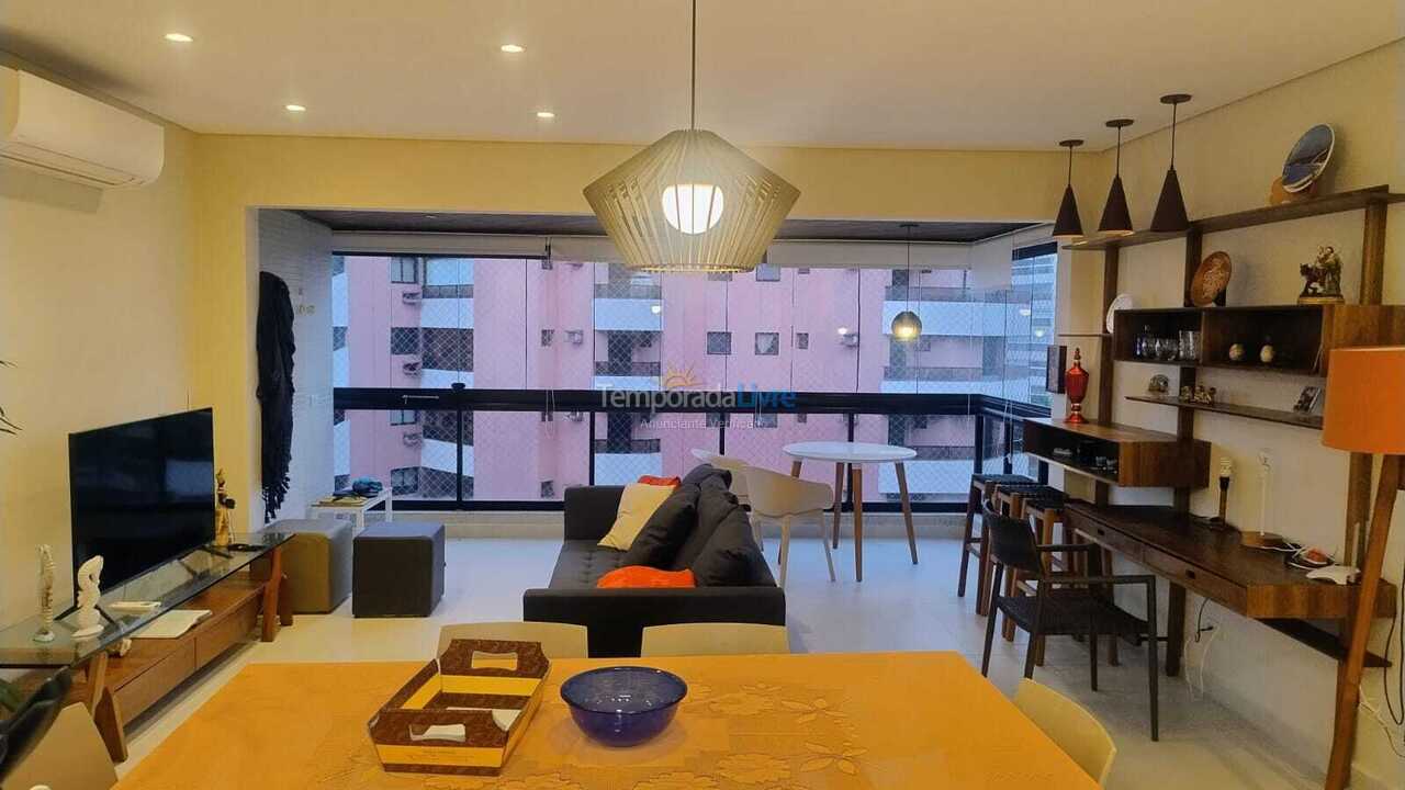 Apartamento para aluguel de temporada em Bertioga (Riviera de São Lourenço)