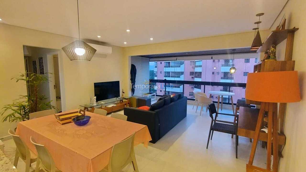 Apartamento para aluguel de temporada em Bertioga (Riviera de São Lourenço)