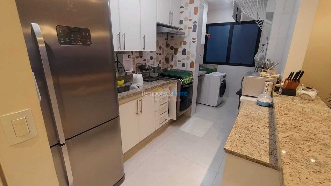 Apartamento para aluguel de temporada em Bertioga (Riviera de São Lourenço)