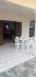 House very close to the sea.