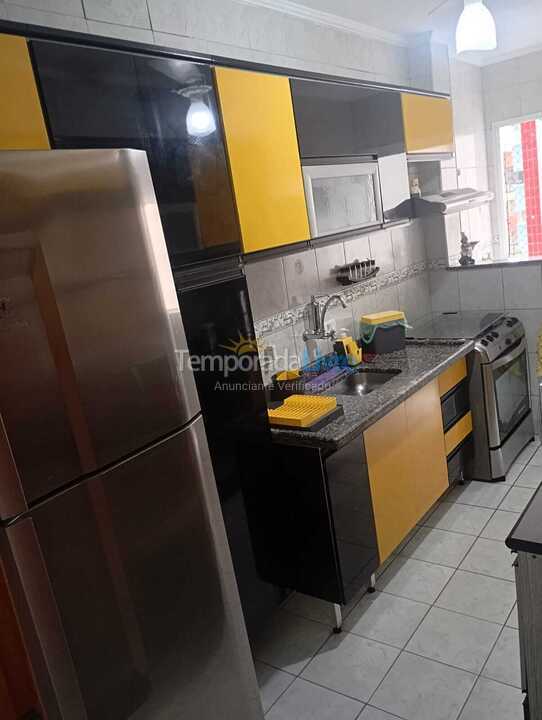 Apartamento para aluguel de temporada em Praia Grande (Aviação)