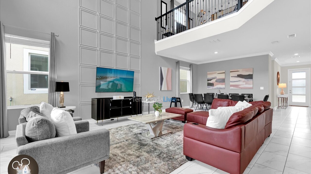 Casa para aluguel de temporada em Orlando (Davenport)
