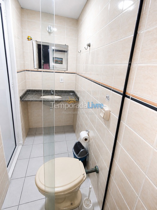 Apartment for vacation rental in Matinhos (Caiobá)