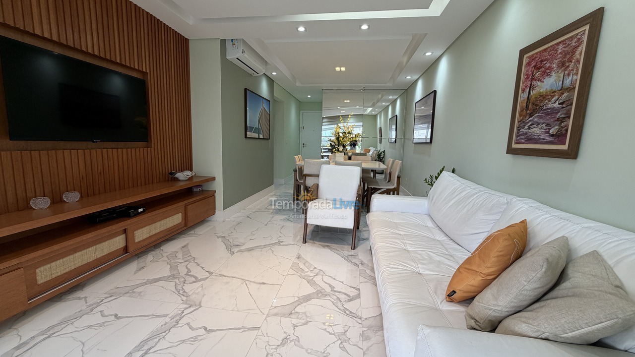 Apartamento para aluguel de temporada em Bertioga (Riviera de São Lourenço)
