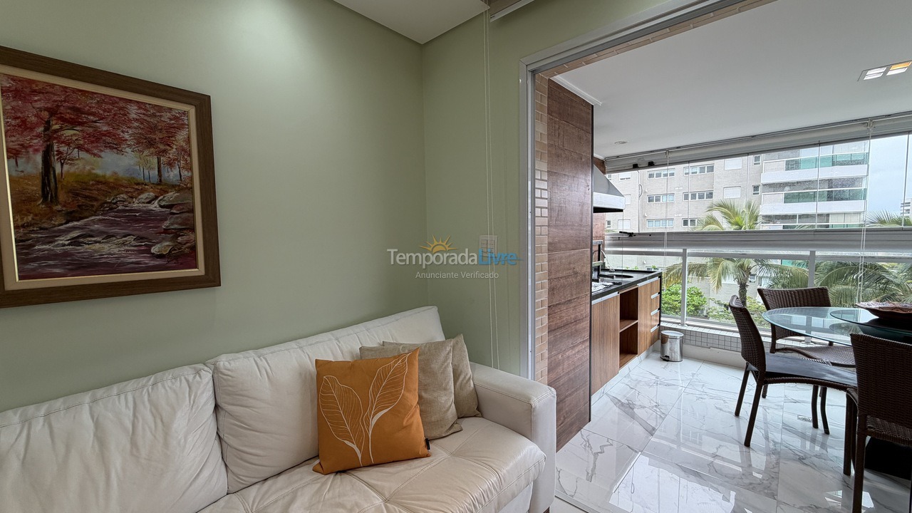 Apartamento para aluguel de temporada em Bertioga (Riviera de São Lourenço)