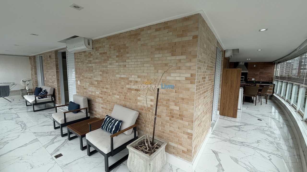 Apartamento para aluguel de temporada em Bertioga (Riviera de São Lourenço)