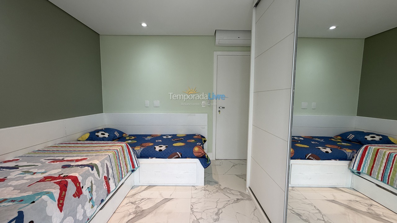 Apartamento para aluguel de temporada em Bertioga (Riviera de São Lourenço)