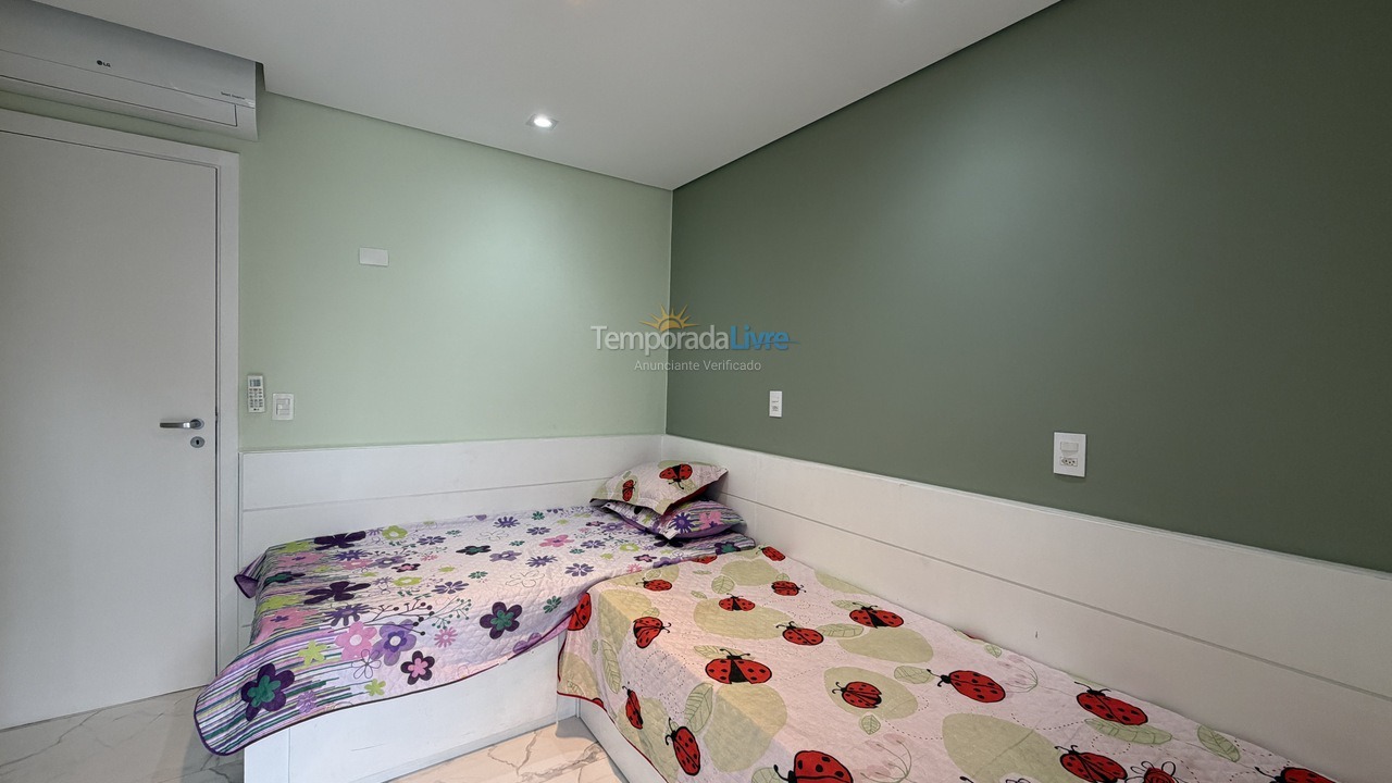 Apartamento para aluguel de temporada em Bertioga (Riviera de São Lourenço)