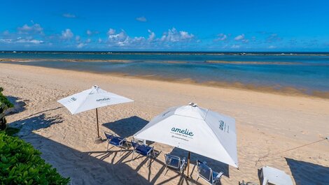 Villas Amelie, Beachfront in Barra de São Miguel