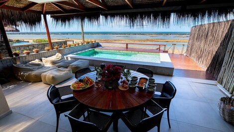 Villas Amelie, Beachfront in Barra de São Miguel
