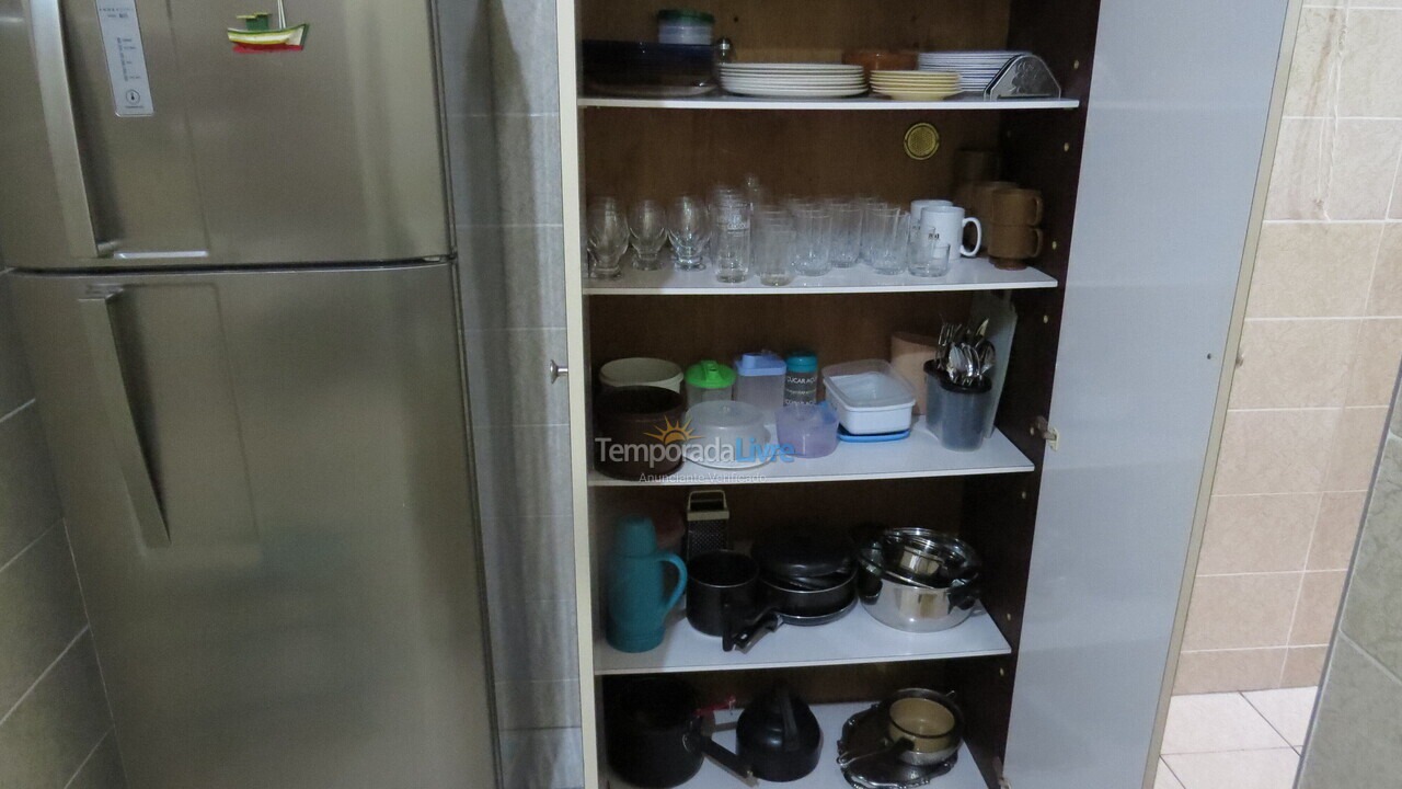 Apartment for vacation rental in Ubatuba (Praia do Tenório)