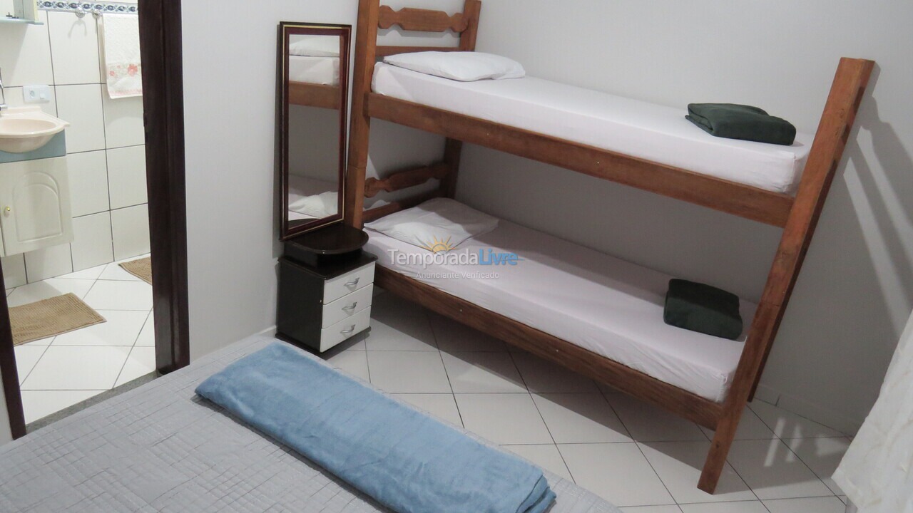 Apartment for vacation rental in Ubatuba (Praia do Tenório)