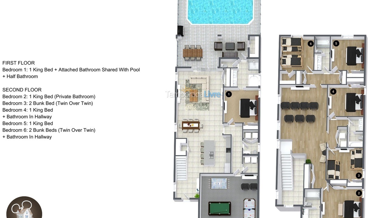 Casa para alquiler de vacaciones em Orlando (Davenport)
