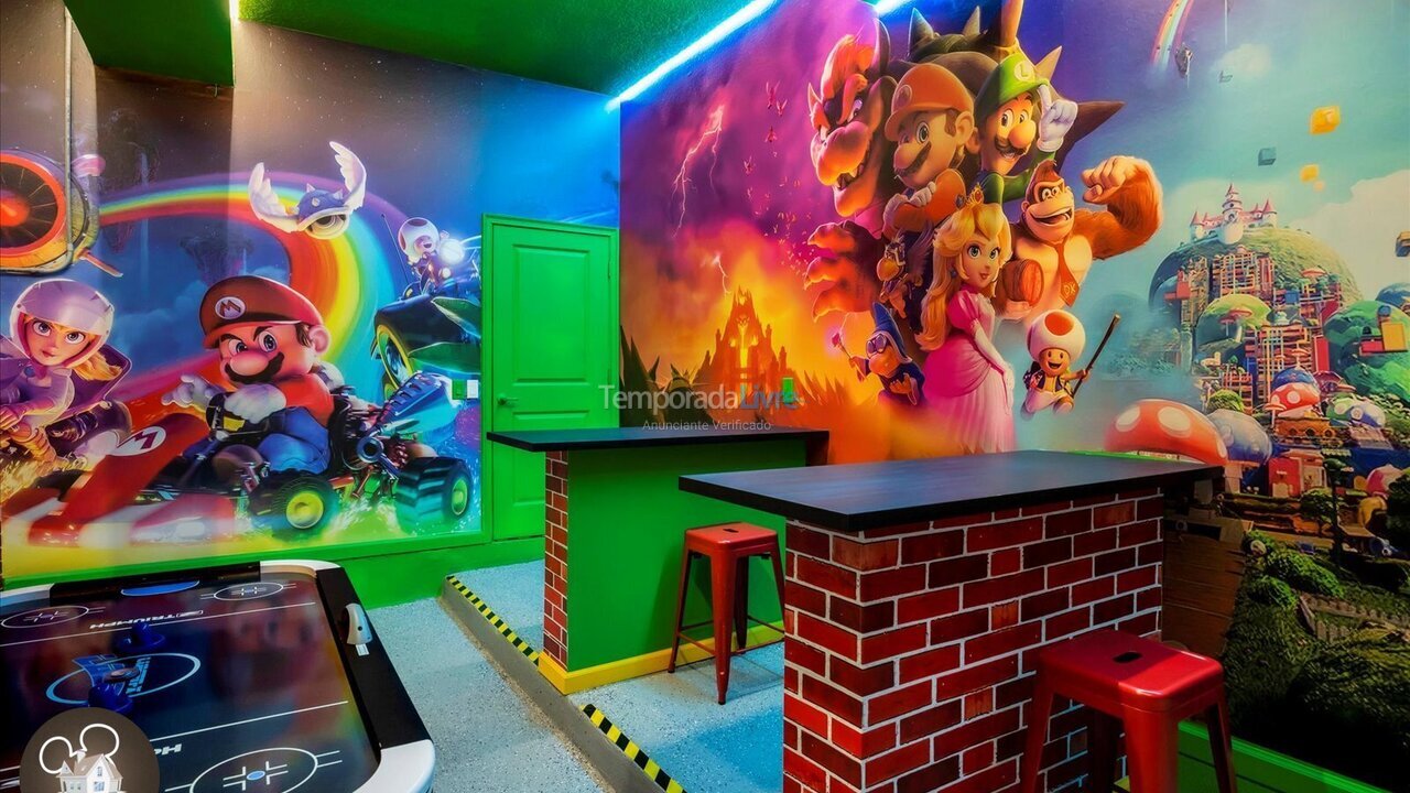 Casa para aluguel de temporada em Orlando (Kissimmee)